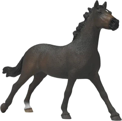 Schleich Koník klisna anglický plnokrevník figurka kůň ručně malovaná
