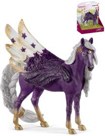 Schleich Koník okřídlený hvězdný Pegas klisna figurka ručně malovaná