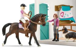 Schleich Obchod pro koně herní set koník se 2 figurkami s doplňky plast