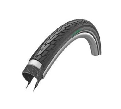 Schwalbe Plášť 28" (50-622) Road Cruiser Plus PunctureGuard Green, reflexní pruh