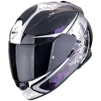 Scorpion EXO-491 RUN černá chameleon integrální helma na motorku
