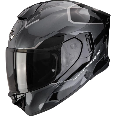 Scorpion EXO-530 Air Clip stříbrno-černá integrální helma na motorku