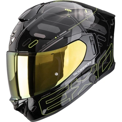 Scorpion EXO-530 Air Fond černo-fluo žlutá integrální helma na motorku