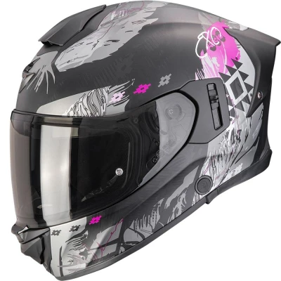Scorpion EXO-530 Air Hadji matná černo-růžová integrální helma na motorku