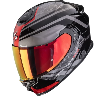 Scorpion EXO-GT SP Air Arten černo-červená integrální helma na motorku