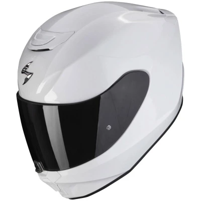 Scorpion EXO-391 Solid bílá integrální přilba na motorku