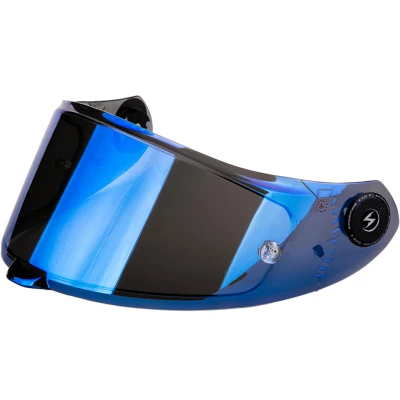 Scorpion KDS-F-04 zrcadlově modré plexi pro helmy EXO-RACE Air