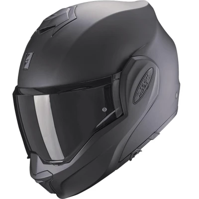 Scorpion EXO-TECH Lite Solid matná černá překlápěcí helma na motorku