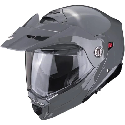 Scorpion ADX-2 Solid cementová šedá výklopná přilba na motorku