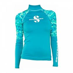 Scubapro Dámske lycrové tričko RASHGUARD CARIBBEAN UPF50, dlhý rukáv Scubapro Dámske lycrové tričko RASHGUARD CARIBBEAN UPF50, dlhý rukáv