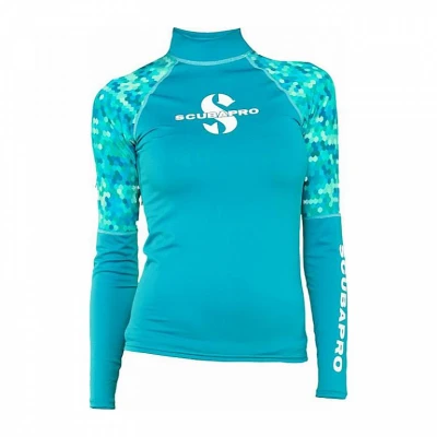 Scubapro Dámské lycrové triko RASHGUARD CARIBBEAN UPF50, dlouhý rukáv Scubapro Dámské lycrové triko RASHGUARD CARIBBEAN UPF50, dlouhý rukáv