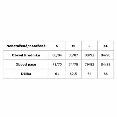 Scubapro Dámske lycrové tričko RASHGUARD ONYX UPF50, krátky rukáv