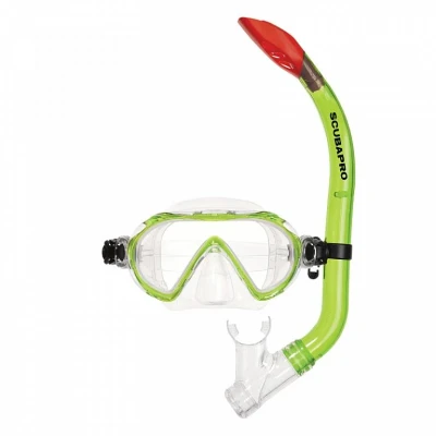 Scubapro Dětská maska a šnorchl SPIDER KID - set POUZE růžová (VÝPRODEJ)