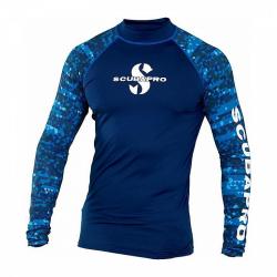 Scubapro Pánske lycrové tričko RASHGUARD AEGEAN UPF50, dlhý rukáv IBA L (VÝPREDAJ)