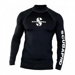 Scubapro Pánské lycrové triko RASHGUARD BLACK UPF50, dlouhý rukáv Scubapro Pánské lycrové triko RASHGUARD BLACK UPF50, dlouhý rukáv