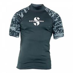 Scubapro Pánské lycrové triko RASHGUARD GRAPHITE UPF50, krátký rukáv Scubapro Pánské lycrové triko RASHGUARD GRAPHITE UPF50, krátký rukáv