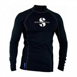 Scubapro Pánske lycrové tričko T-FLEX BLACK UPF80, dlhý rukáv Scubapro Pánske lycrové tričko T-FLEX BLACK UPF80, dlhý rukáv