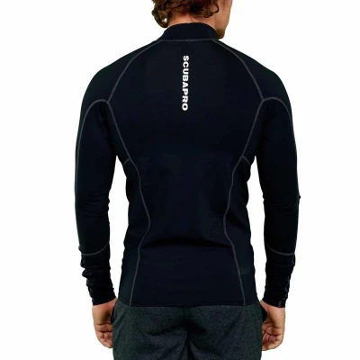 Scubapro Pánské lycrové triko T-FLEX BLACK UPF80, dlouhý rukáv