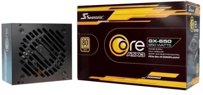 Seasonic Zdroj 650W Core GX-650, ATX 3.1, 80+ Gold