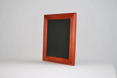 Securit Tabule UNIVERSAL nástěnná na popis křídou 30x40cm, Mahagony, lakovaná