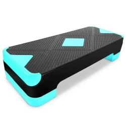 Sedco Bedýnka AEROBIC STEP 68x28x10-15 - modrá Sedco Bedýnka AEROBIC STEP 68x28x10-15 - modrá