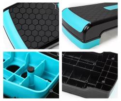 Sedco Bednička pre step 78x30x10-20 cm tyrkysová