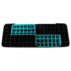 Sedco Bednička pre step 78x30x10-20 cm tyrkysová