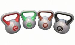 Sedco ČINKA KETTLEBELL DUAL COLOR - PLAST POUZE 2 kg (VÝPRODEJ)