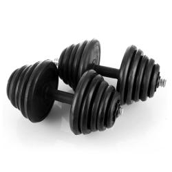 Sedco Činka nakládací pogumovaná - SET 2 x 5 kg Sedco Činka nakládací pogumovaná - SET 2 x 5 kg