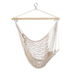 Sedco Houpací závěsné křeslo síť 100x120 cm - bavlna Sedco Houpací závěsné křeslo síť 100x120 cm - bavlna
