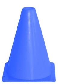 Sedco Kužely kopaná 18cm POUZE zelená (VÝPRODEJ)