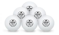 Sedco Míčky na stolní tenis for CHAMPION 3*** CELL FREE 6ks - bílé Sedco Míčky na stolní tenis for CHAMPION 3*** CELL FREE 6ks - bílé