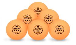 Sedco Míčky na stolní tenis for CHAMPION 3*** CELL FREE 6ks - oranžové Sedco Míčky na stolní tenis for CHAMPION 3*** CELL FREE 6ks - oranžové