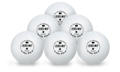 Sedco Míčky na stolní tenis for TRAINING 1* CELL FREE 6ks