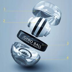 Sedco Posilovač zápěstí a předloktí POWERBALL/GYROBALL HD3017