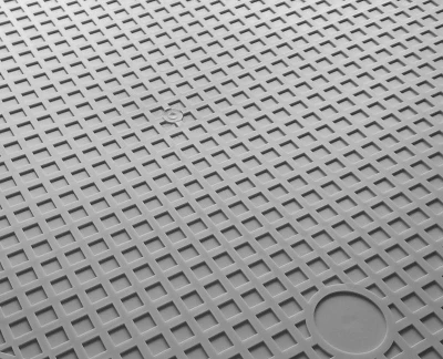 Sedco PVC podlaha do garáží, skladů, hal ,tělocvičen ECO - T LOCK - DIAMOND - 498x498x6,5 mm POUZE Modrá (VÝPRODEJ)