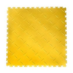 Sedco PVC podlaha do garáží, skladov, hál, telocviční ECO - T LOCK - DIAMOND - 498x498x6,5 mm LEN Modrá (VÝPREDAJ)