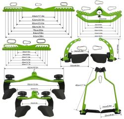 Sedco Sada Adaptérov 8-dielna Machine Grip SET CX-066