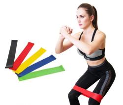 Sedco Odporová fitness aerobic guma SET 5 ks