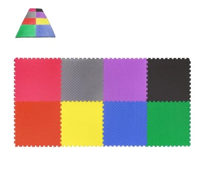 Sedco TATAMI PUZZLE podložka - Jednobarevná - 50x50x1,3 cm podložka fitness POUZE černá (VÝPRODEJ)