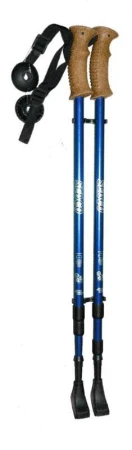 Sedco Trekové hole NORDIC WALKING ALU7075 černé vel. 65-140 cm