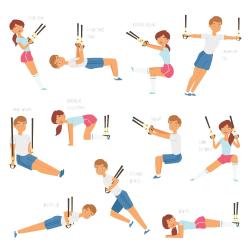 Sedco Závěsný posilovací systém EP517