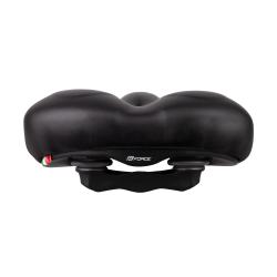 Force Sedlo BAXTER GEL PLUS turistické, černé