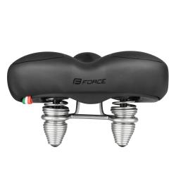 Force Sedlo NOVA2 dámské s pružinou, černé