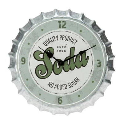 Segnale Hodiny nástěnné designové kov 35 cm SODA Segnale Hodiny nástěnné designové kov 35 cm SODA