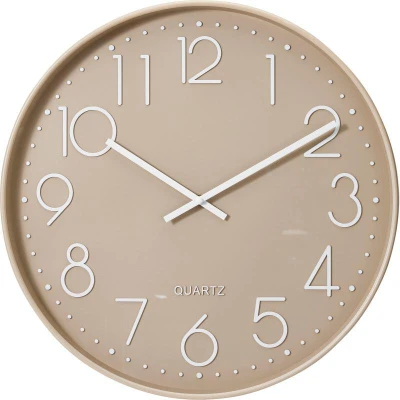 Segnale Nástěnné hodiny 50 cm barva taupe
