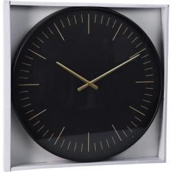 Segnale Nástěnné hodiny 50x4 cm černé Segnale Nástěnné hodiny 50x4 cm černé