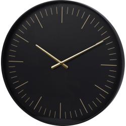 Segnale Nástěnné hodiny 50x4 cm černé