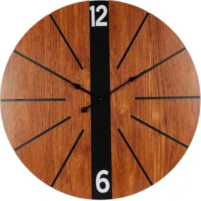 Segnale Nástěnné hodiny dřevěné 60 cm Segnale Nástěnné hodiny dřevěné 60 cm