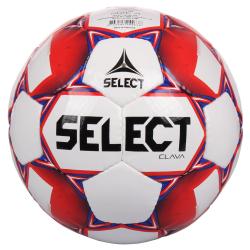 Select FB Clava futbalová lopta biela-červená Select FB Clava futbalová lopta biela-červená